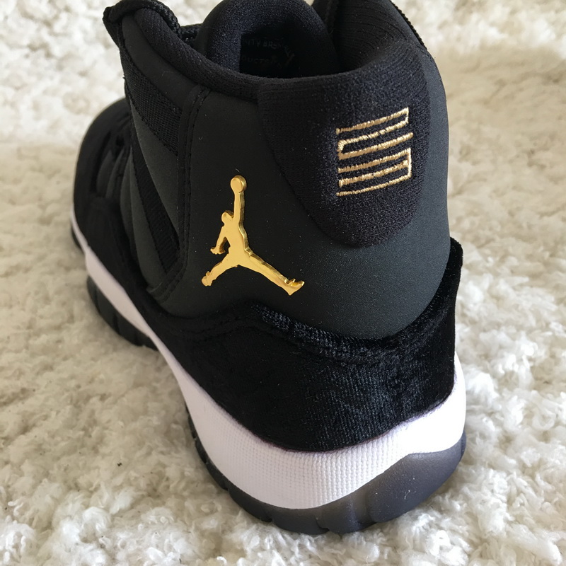 Super Max Air Jordan 11 Black Heiress GS